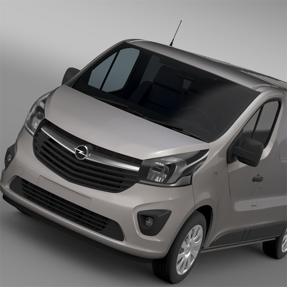 3DOcean Opel Vivaro Van 2015 12166155 3DOcean Opel Vivaro Van 2015 12166155