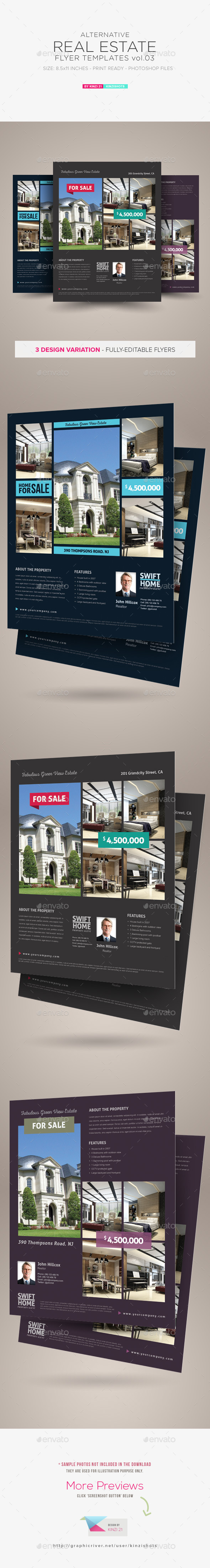 Real Estate Flyer Templates vol.03