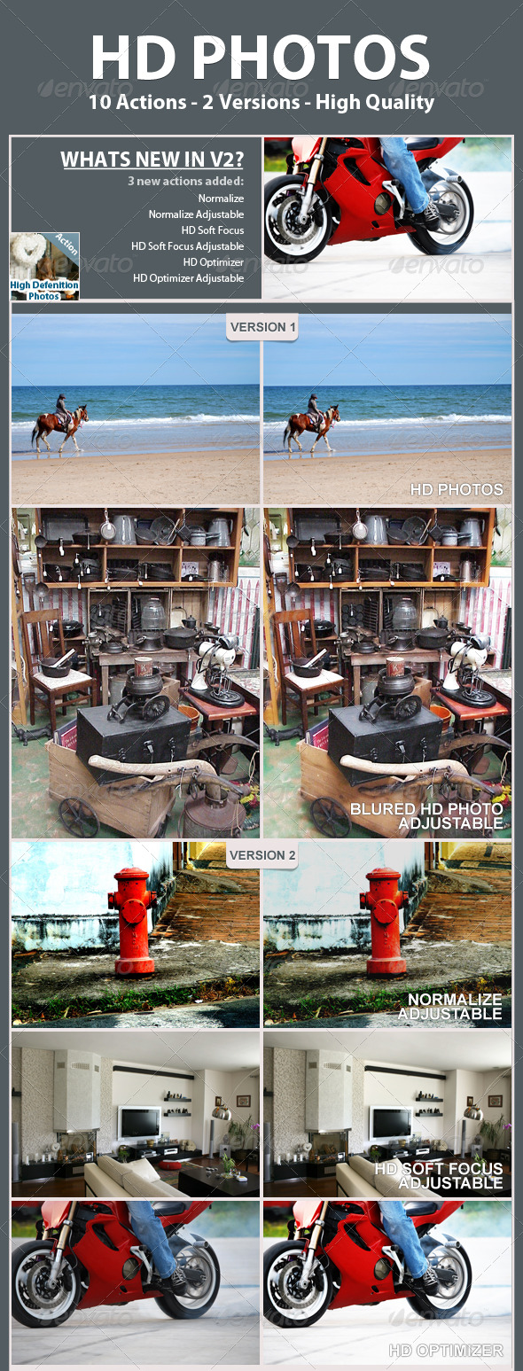HD Photos - Actions - Photo Effects Actions