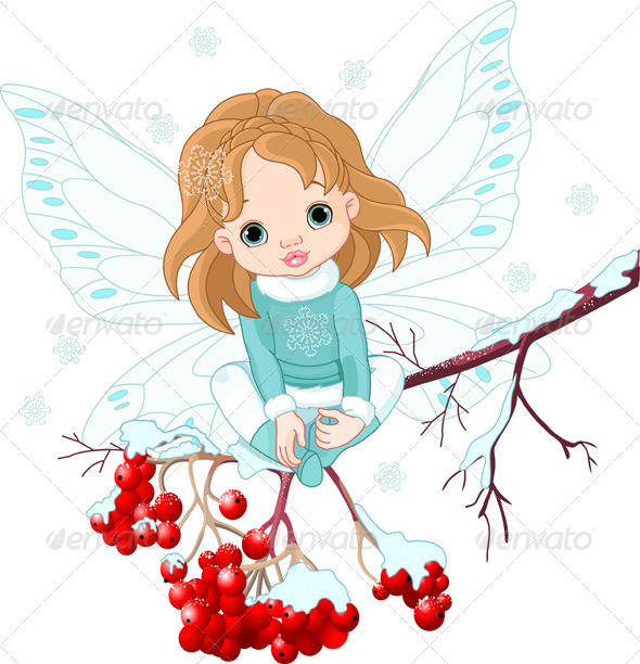 Winter Baby Fairy