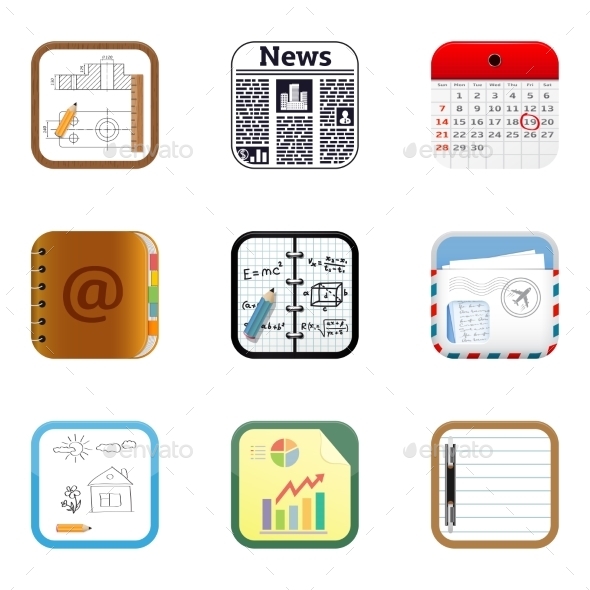 Documents Apps Icons