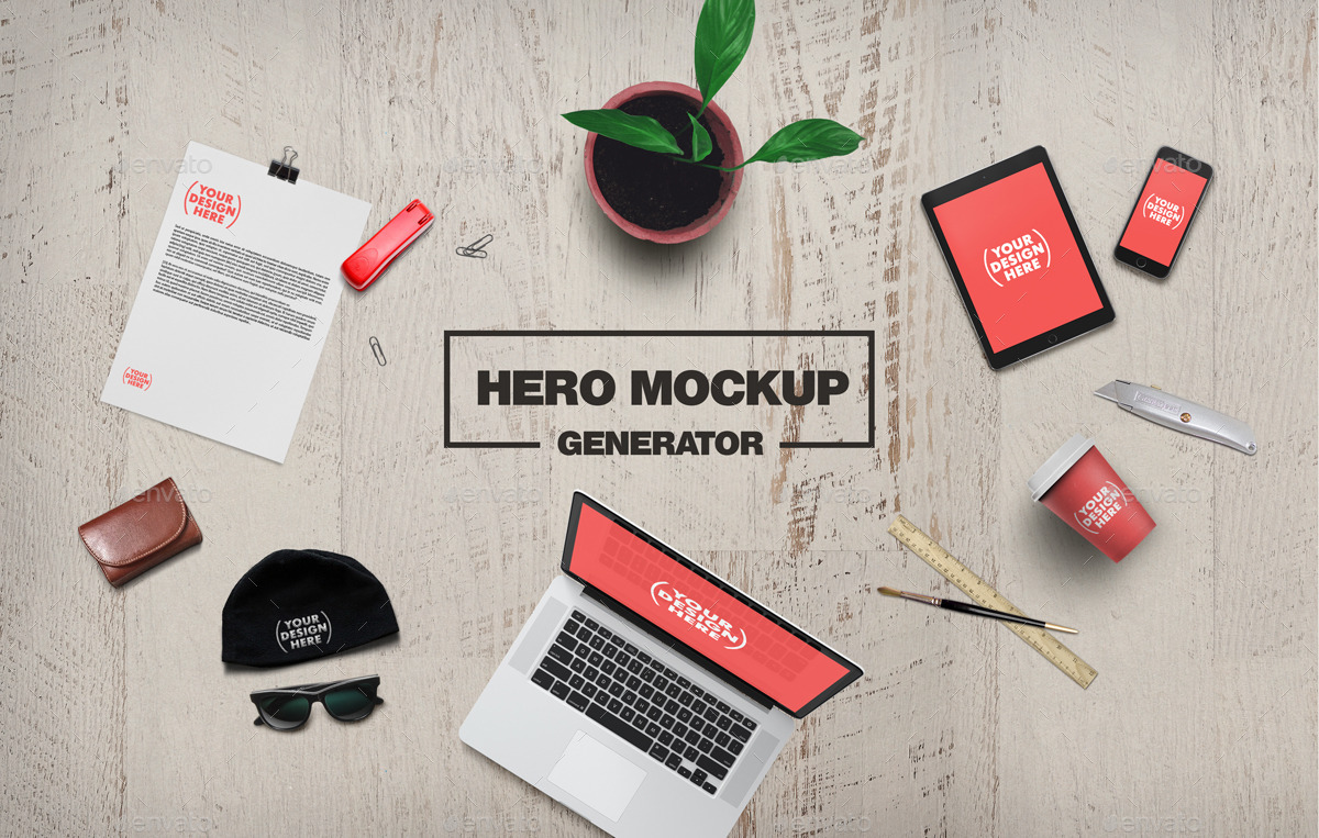 Download Artist Hero Mockup Generator by grapulo | GraphicRiver