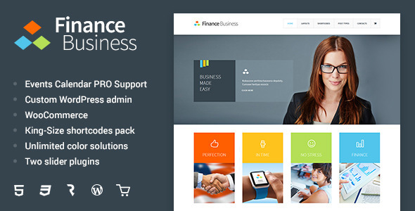 Finance Business - Company Office Corporate Theme