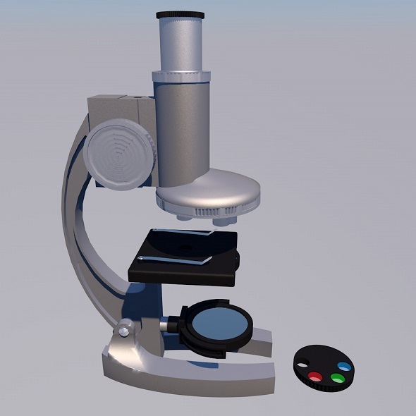 3DOcean Microscop Toy 12252496 3DOcean Microscop Toy 12252496