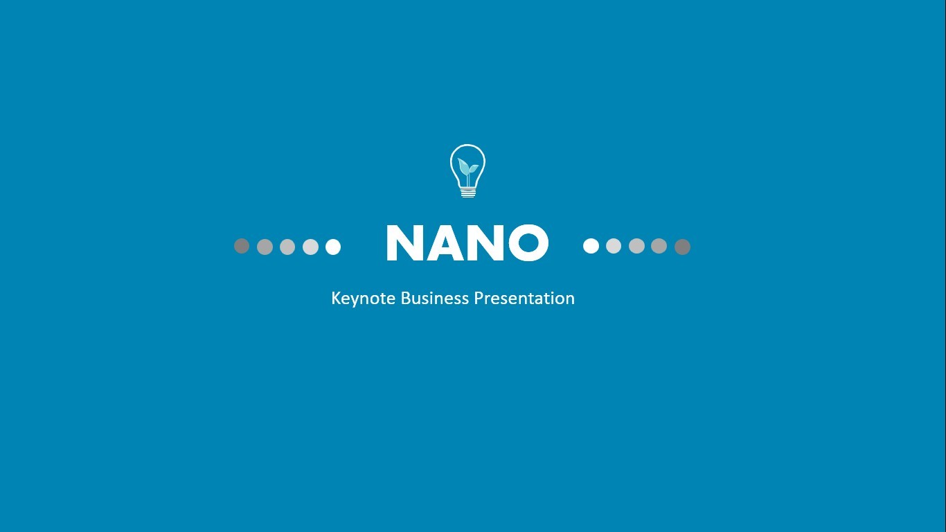 NANO - Keynote Business Presentation by powerkey | GraphicRiver