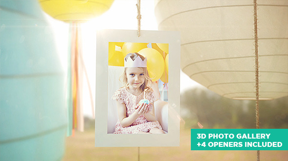VideoHive Summer Lanterns Special Event & Wedding Gallery 12277383 VideoHive Summer Lanterns Special Event & Wedding Gallery 12277383