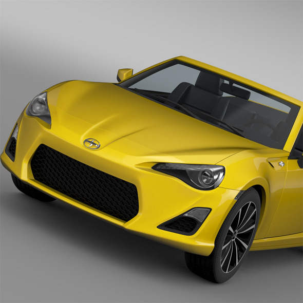 3DOcean Scion FR S Cabrio 2015 12296590 3DOcean Scion FR S Cabrio 2015 12296590