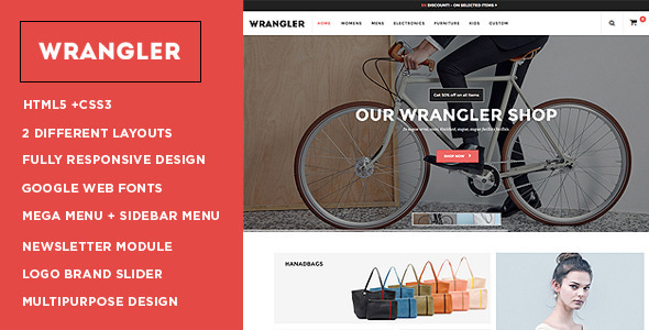 Wrangler - Responsive Multipurpose OpenCart Theme