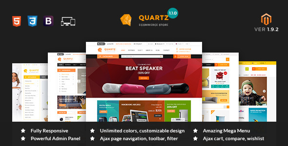 MT Quartz Magento Theme