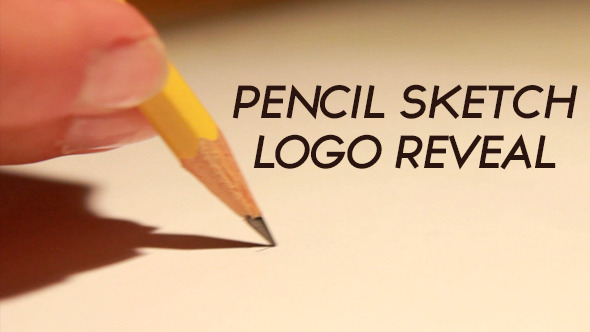 Pencil Sketch Logo Reveal