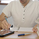 Design on Desk with Tablet