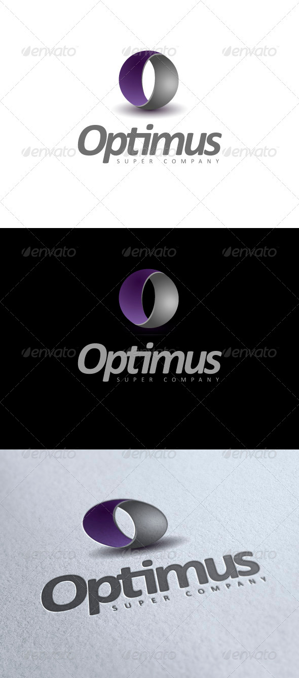 Optimus modern logo Optimus modern logo