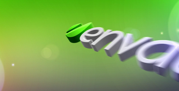 3D Logo fly in 3D Logo fly in