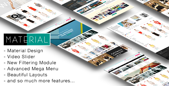 Material - Responsive Shopify Theme