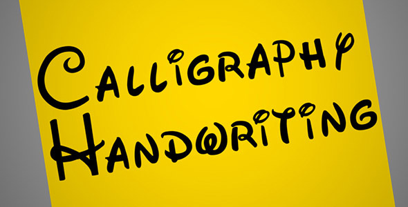 Calligraphy Handwriting Calligraphy Handwriting