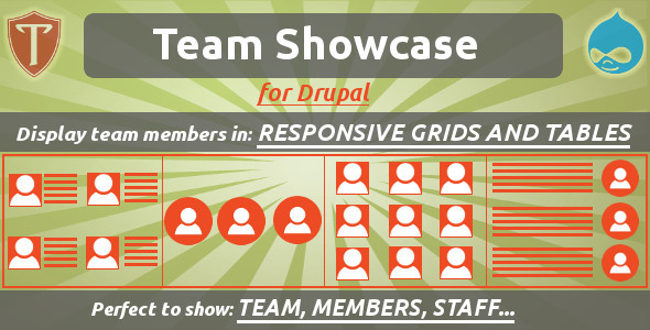 Team Showcase for Drupal