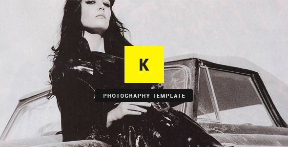 Kito - Photography PSD Template