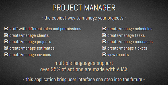 PROJECT MANAGER