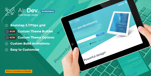 AirDev - Responsive WordPress Theme