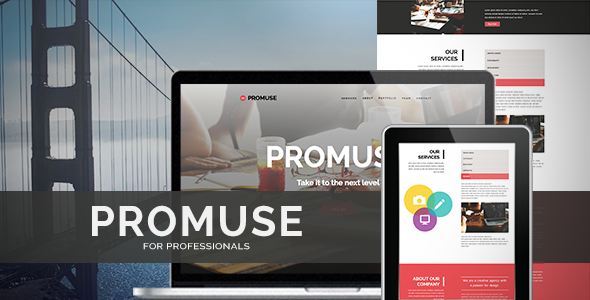 Promuse - One Page Muse Template