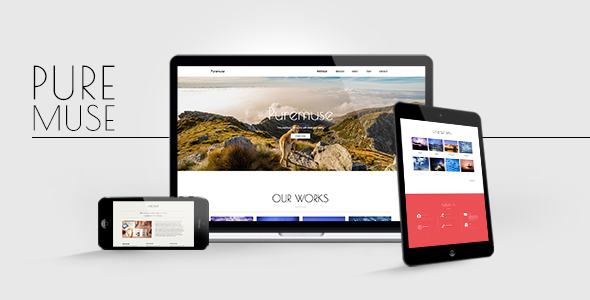 Puremuse - One Page Muse Template