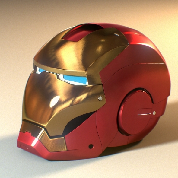 Iron Man Suite Material V-Ray - 3DOcean Item for Sale