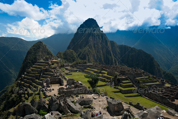 Signature shot of Machu Picchu