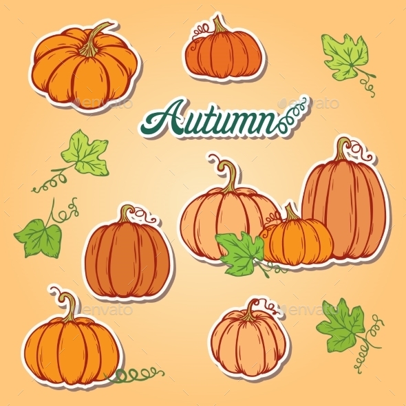 Pattern With Pumpkins