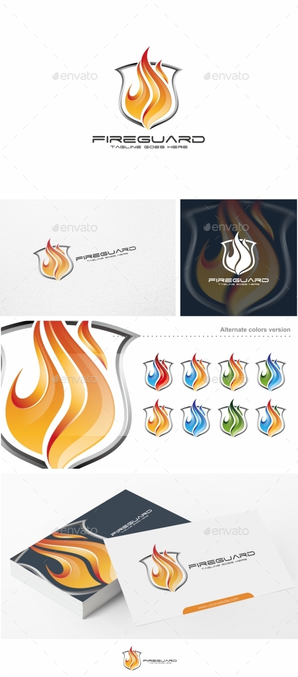 Fire Guard - Logo Template