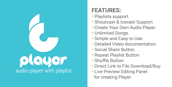 tPlayer - audio player (with playlist) v1.4