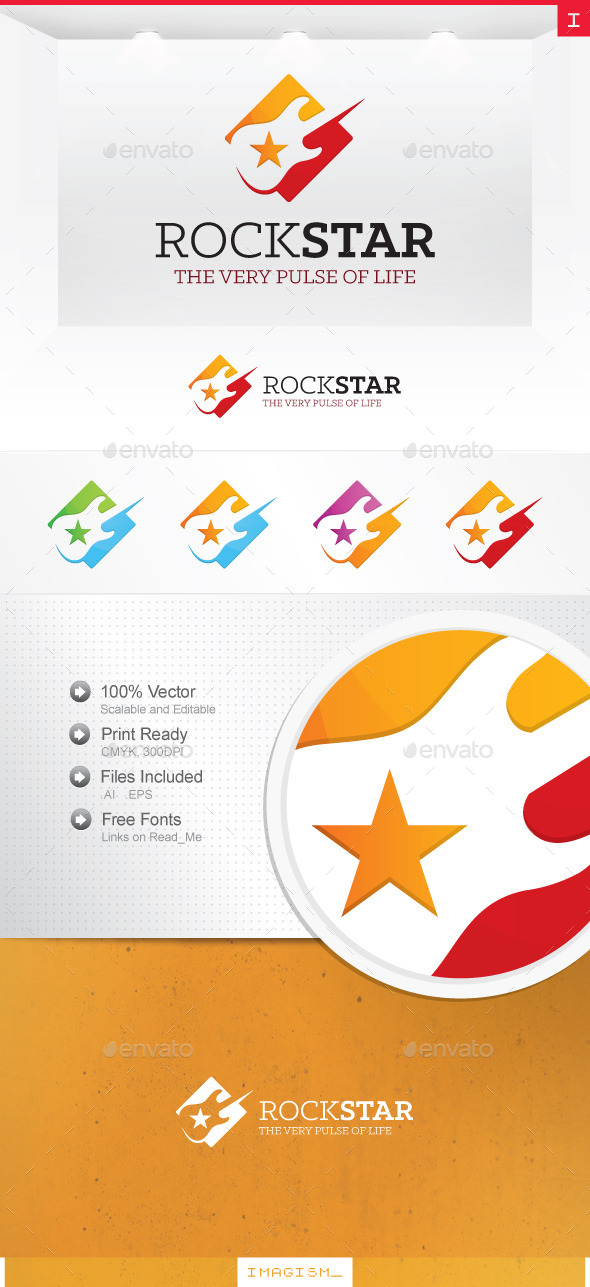 Rock star Logo