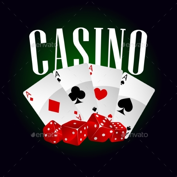 Casino Dice And Poker Cards