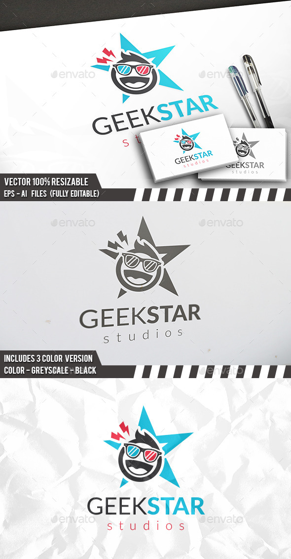 Geek Star Logo