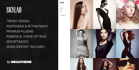 Skylab - Portfolio / Photography WordPress Theme