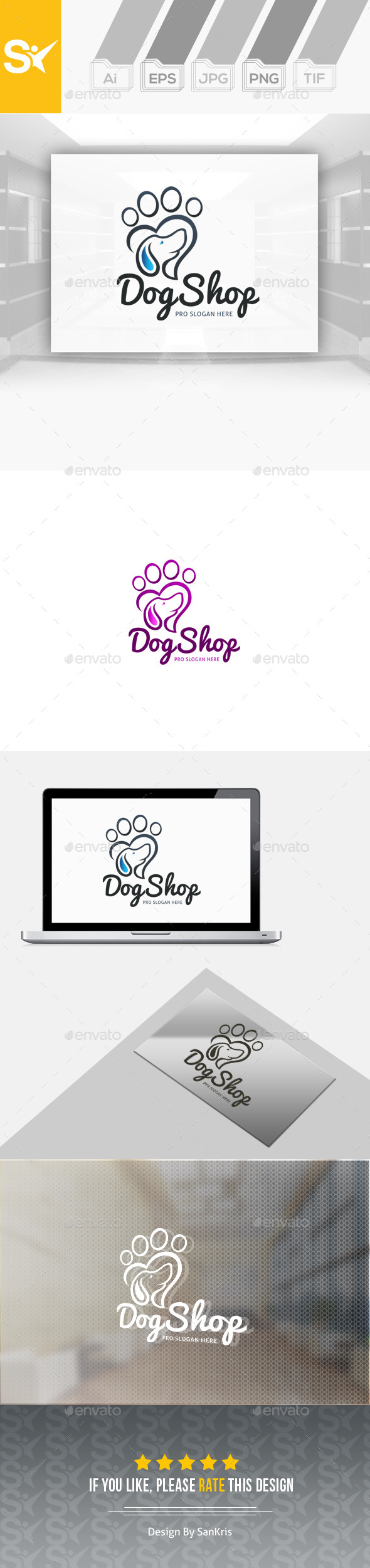 Dog Shop Logo