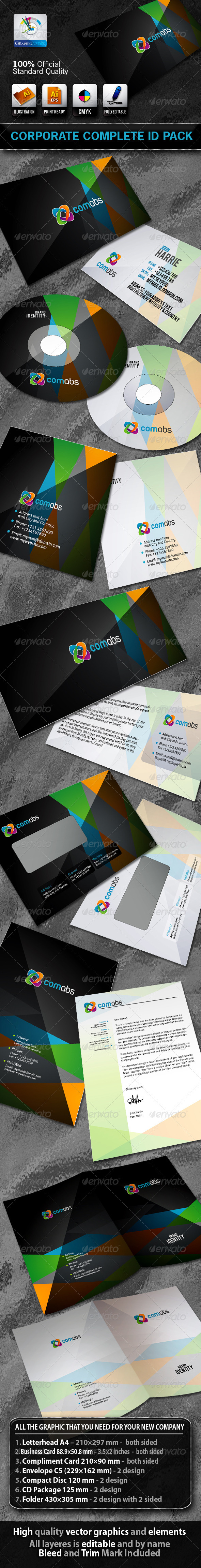 ComAbs Business Corporate ID Pack & Logo ComAbs Business Corporate ID Pack & Logo