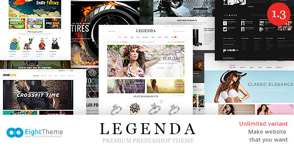 Legenda -Responsive Multi-Purpose Prestashop Theme