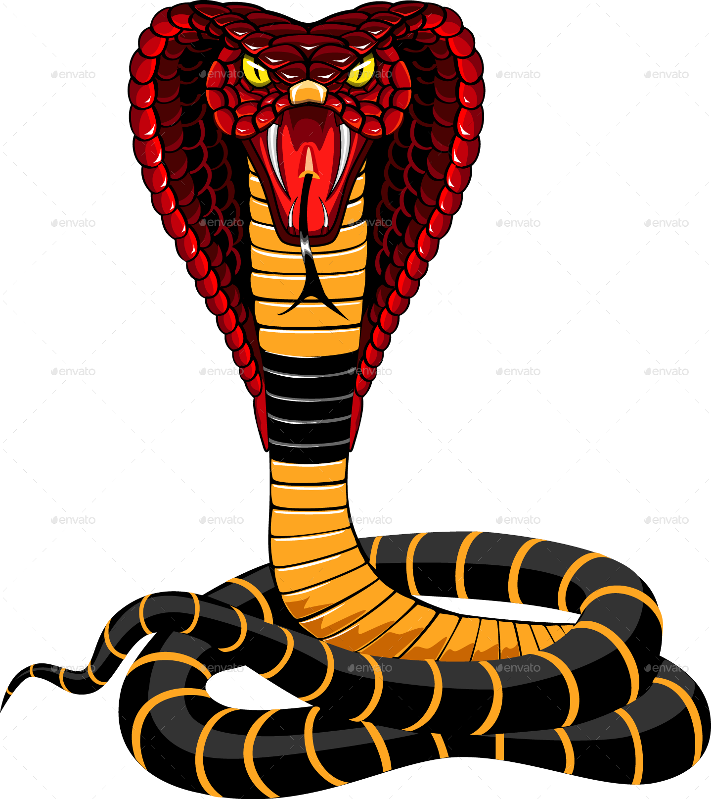 cobra snake illustration by ashmarka graphicriver cobra snake illustration by ashmarka graphicriver