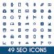 49 SEO Icon Set