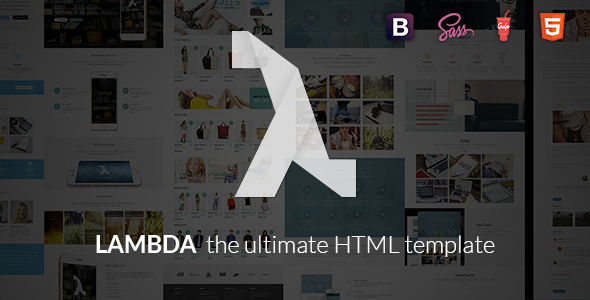 Lambda - Multi Purpose Bootstrap HTML Template