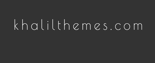 Khalil themeforest cover