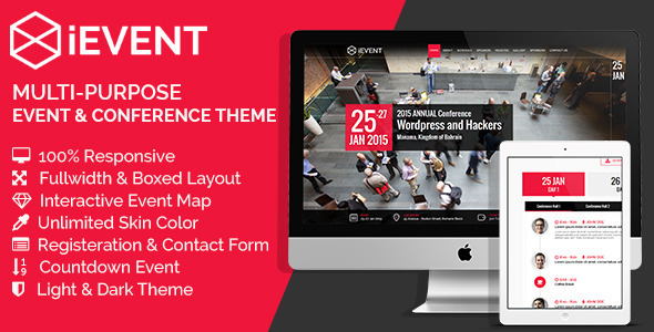 iEVENT - Event & Conference HTML Template