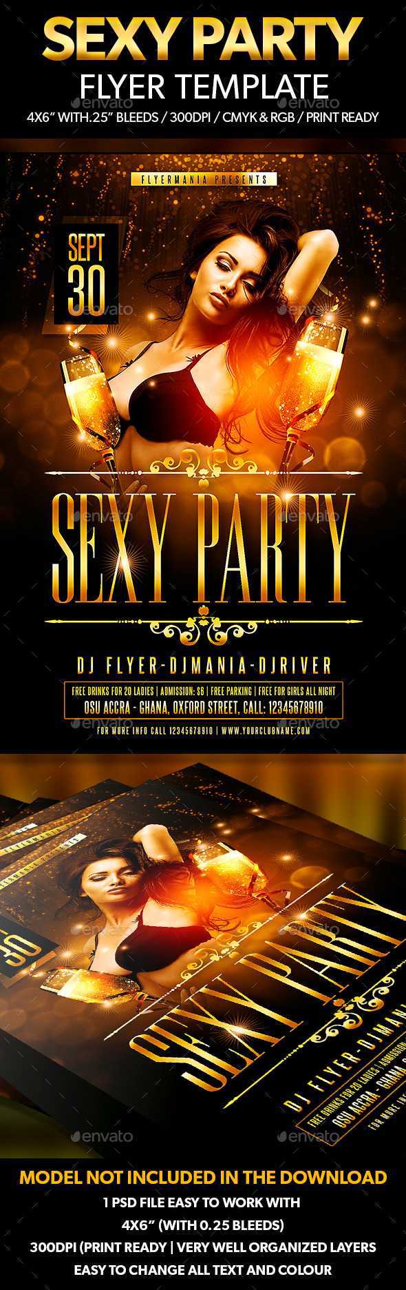 Sexy Party Flyer Template