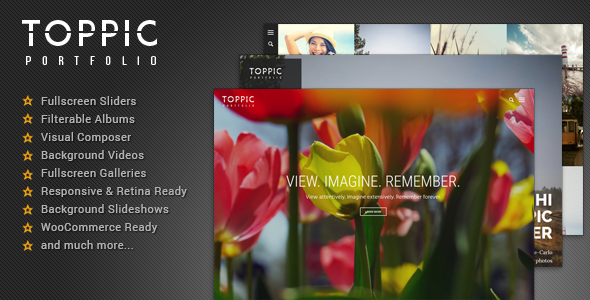 TopPic - Photography Portfolio Theme