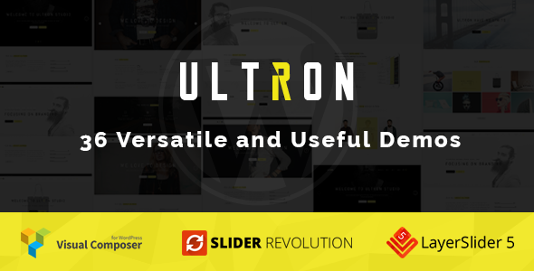 Ultron - One & Multi page Multipurpose WP Theme