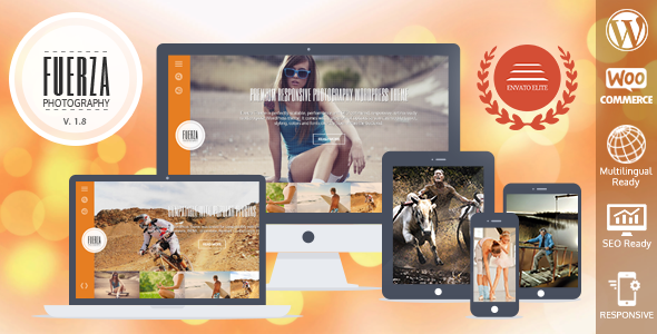 Fuerza Responsive WordPress Theme