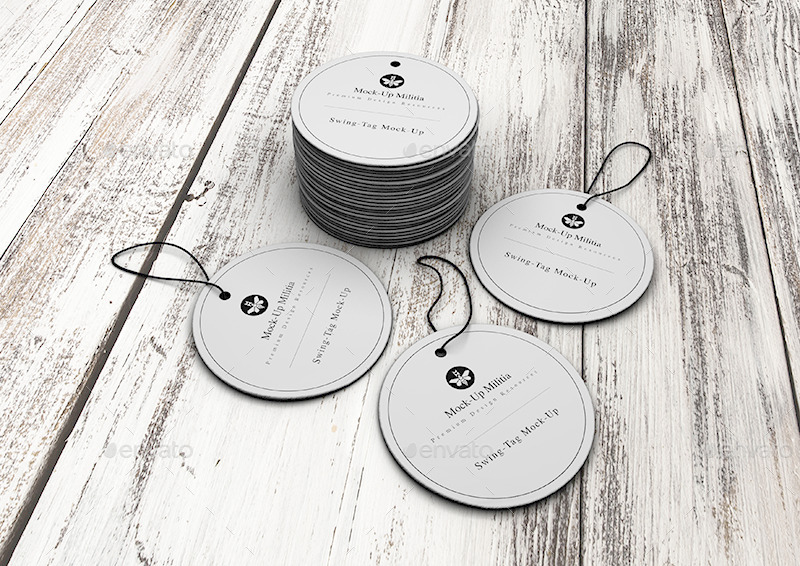 Download Swing Tag | Hang Tag | Product Label | Mock-Up by Mock-Up-Militia | GraphicRiver