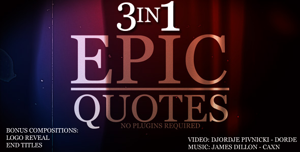 Epic Quotes 3IN1 Epic Quotes 3IN1