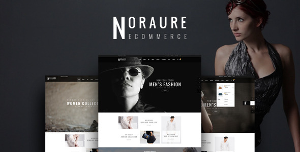 NORAURE - PSD eCommerce Template