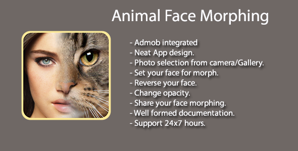 FotoMix - Animal Face Morphing